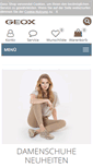 Mobile Screenshot of geox-shop.de